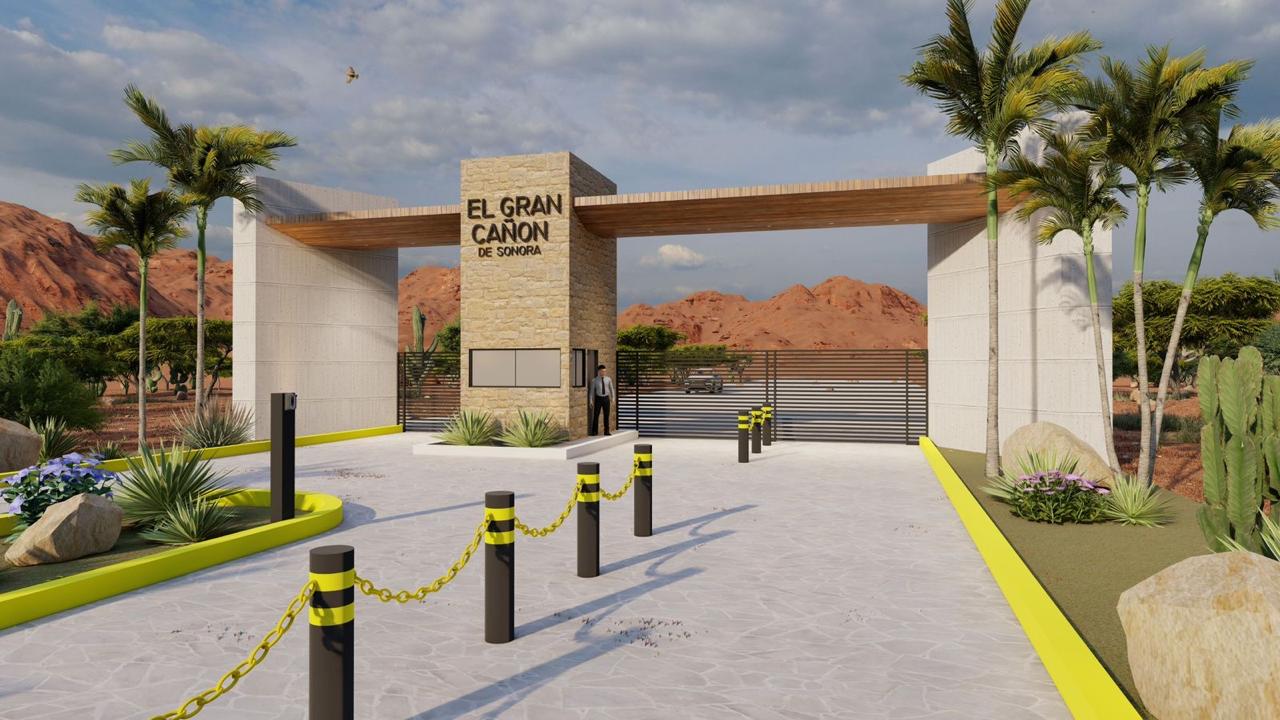 Entrada a El Gran Cañón de Sonora